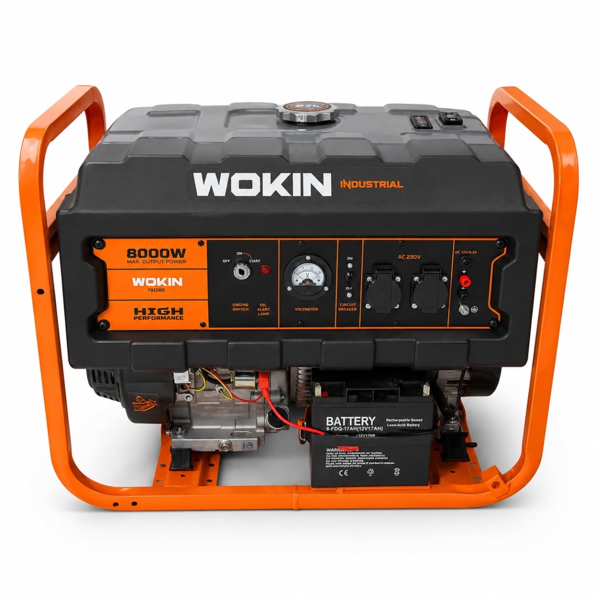 GENERADOR ELECTRICO 8000W GASOLINA WOKIN BENCINERO2