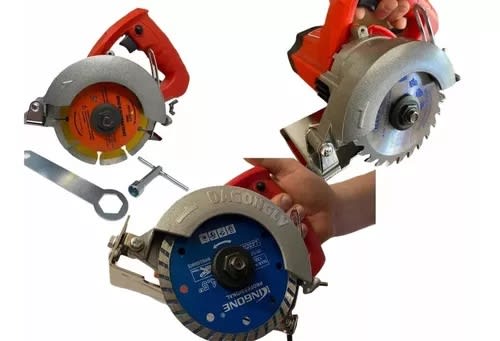 Sierra Circular Cortadora Madera Concreto Cerámica 4.1/2pulg2