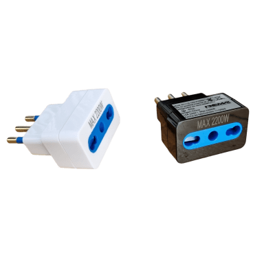 Adaptador 10/16amp C/Protección 220w 250v1