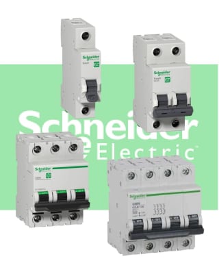 Interruptor Automático Riel Din Curva C SCHNEIDER1