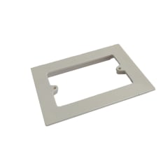 Bastidor P/bandeja plástica 100 x 50mm blanco