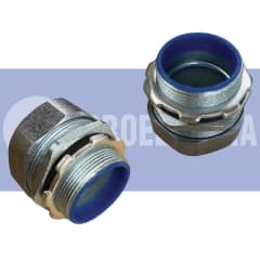 Conector recto para Flexible Met.