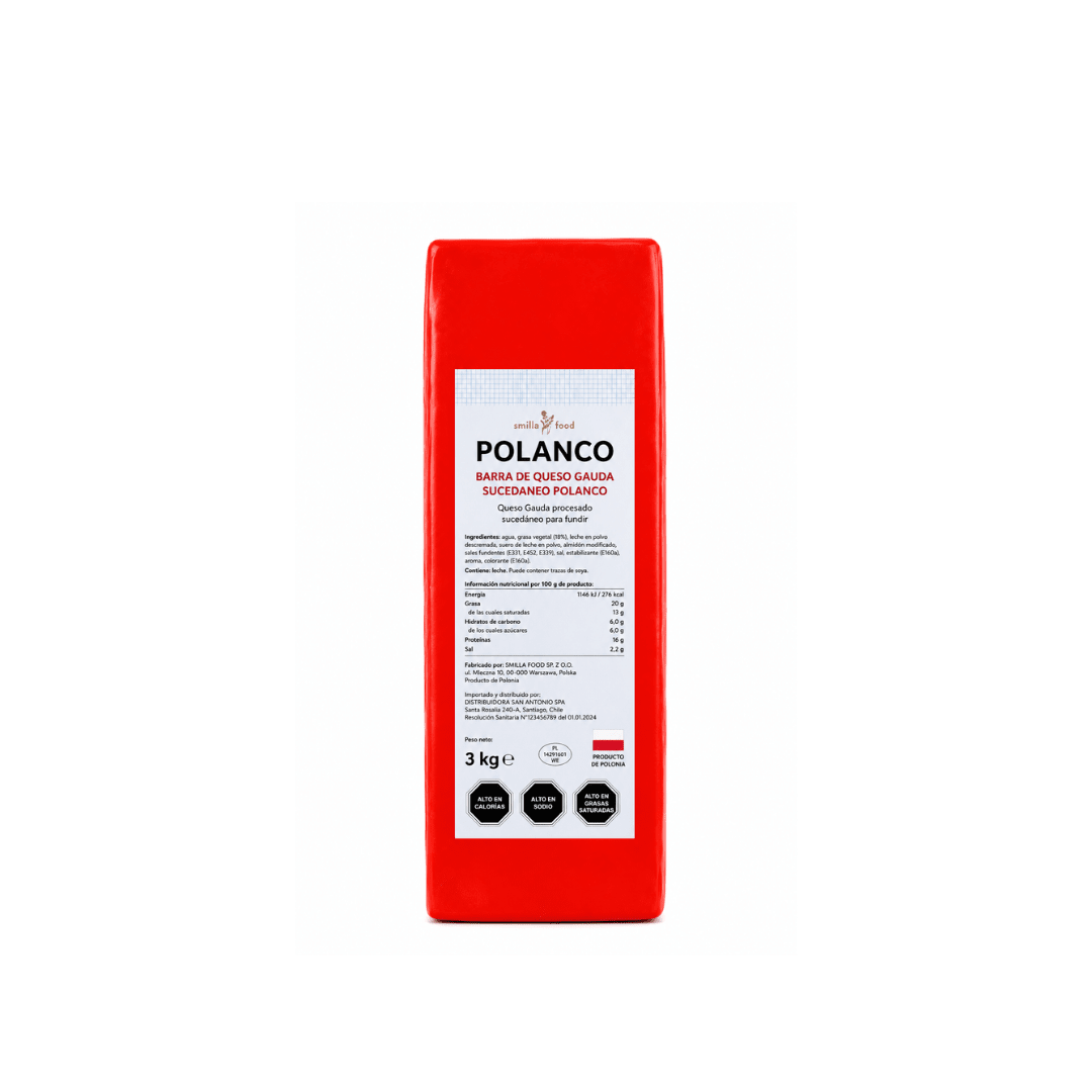 Barra de Queso Gauda Sucedaneo Polaco 3kg1