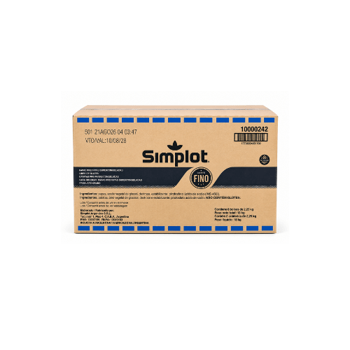 Caja de Papas PreFritas 7x7 Simplot 2,25 kg1