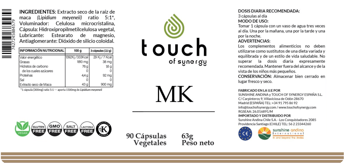 MK - 90 cápsulas vegetales2