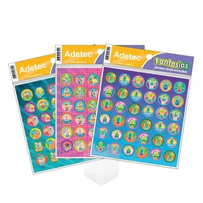 Stickers Motivacionales Incentivo Ingles Adetec1