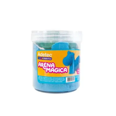 Arena Magica Con Molde 450 Grs Color Azul Adetec1