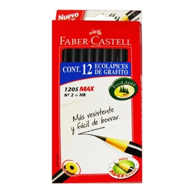 Lapiz Grafito Redondo Nº2 Faber Castell1