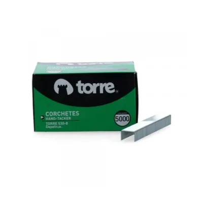 Corchetes 530/8 5000 Unidades. Cromados Torre1