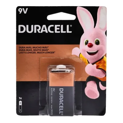 Pilas Bateria 9V Duracell1