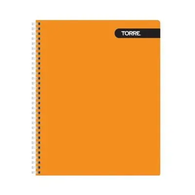 Cuaderno Univ. Uno Liso Mat. 7Mm 100Hjs Torre1