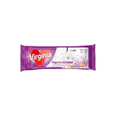 Paño Aseo Humedo 10 Uni. Lavanda Virginia1