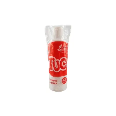 Vaso Desech. Blanco 105 Ml 3.3 Onz X 50 Unidades. Tuc1