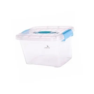 Caja Plastica Con Tapa 5 L Con Manillas Colores Np1