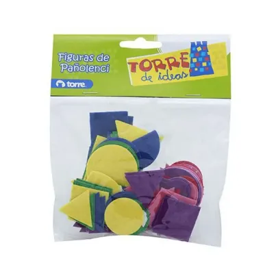 Set Figuras Pañolenci Adhesivas Torre1