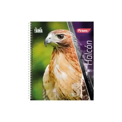 Cuaderno Univ. Clasico Fauna 7Mm 100 Hojas Torre1