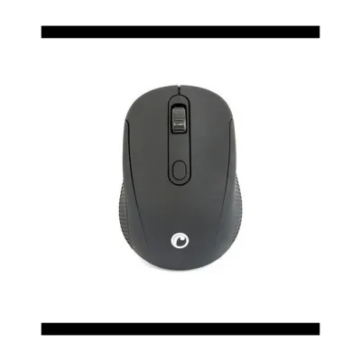 Mouse Fiddler Usb Inalambrico Negro + Pilas1