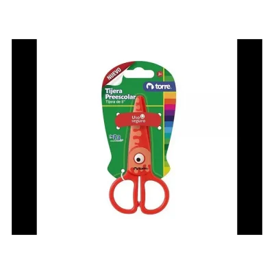Tijera Preescolar 5¨ Con Diseño Torre1
