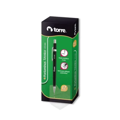 Portamina 0.5 Mm Tecnico Torre1