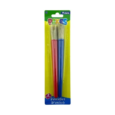 Pincel Pack 2 Unidades. Gruesos Pekes Torre1