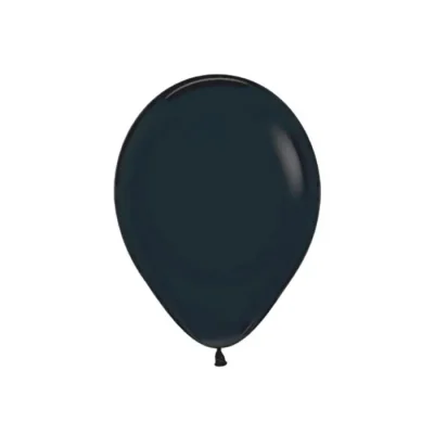 Globos Negro N°9 50 Unidades. Big Party1