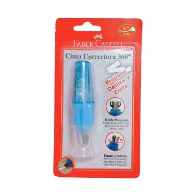 Corrector Roller 5Mm X 6 Mts 360 Grados Faber-Castell1