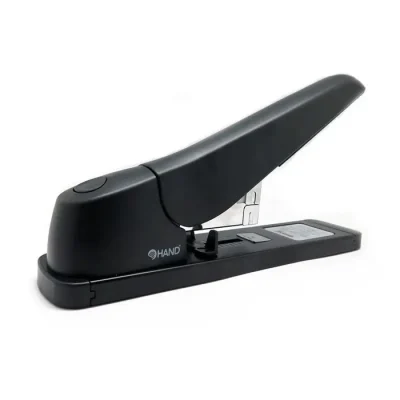 Corchetera 100 Hojas Semi Industrial Chd-100 Negro Hand1