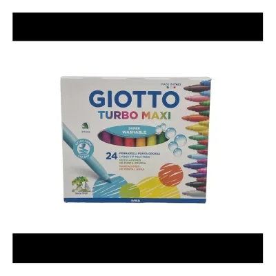 Marcador 24 Col. Turbo Maxi Giotto1
