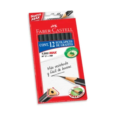 Lapiz Grafito Triangular Nº2 Faber Castell1