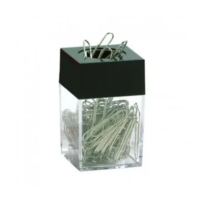 Portaclips Cuadrado Con Negro Sellofice1