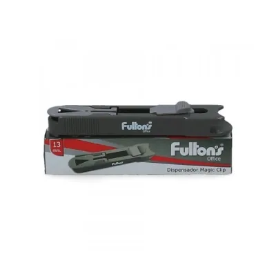 Dispensador Magic Clip 13 Mm Med. Gris Fultons1