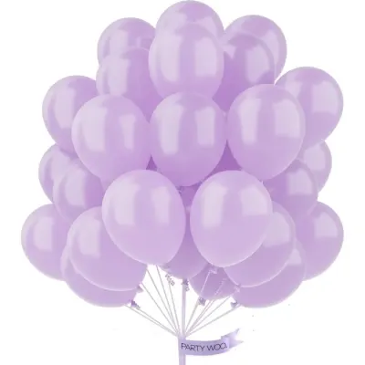 Globos Morado Perlado 50 Unidades.1