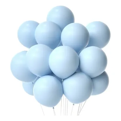 Globos Celeste Perlado 50 Unidades.1