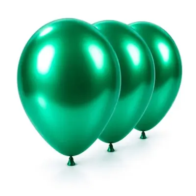 Globos Verde Perlado 50 Unidades.1
