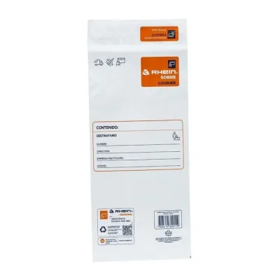 Sobre Envio Plastico 27X13 Cm 10 Unidades Rhein1