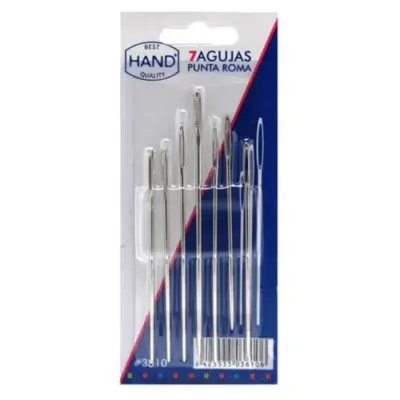 Agujas Metalica 7 Unidades. Hand1