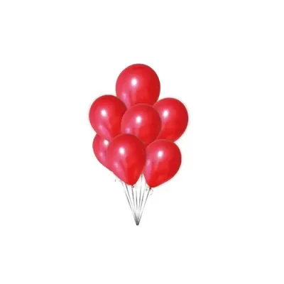 Globos Rojo 50 Unidades. 25 Cm Feliz Group1