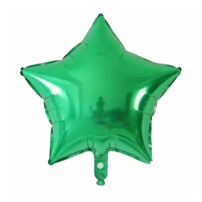 Globos Estrella 18 Verde Baima1