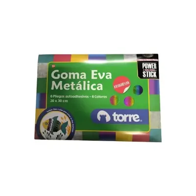 Set Goma Eva 20X30 Metalica Cobre 10Und. Starpaper1