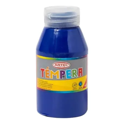 Tempera 250 Cc Azul Ultra Artel1