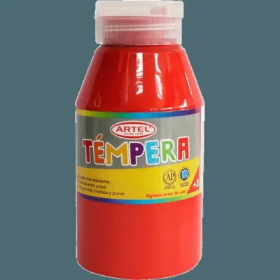 Tempera 250 Cc Bermellon Artel1