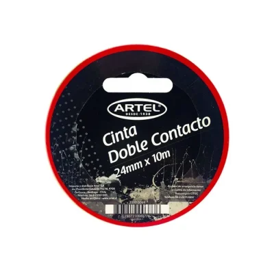 Cinta Adhesiva Doble Contacto 24X10 Artel1