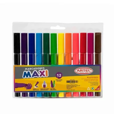 Marcador 12 Col. Maxi Artel1