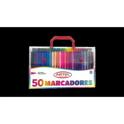 Marcador 50 Unidades. Estuche Artel1