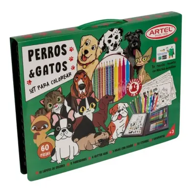 Set Para Colorear Mascotas1