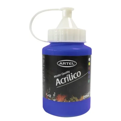Pintura Acrilica 250 Ml Azul Ultramar Artel1
