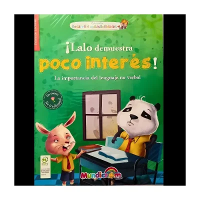 Libro ¡Lalo Desmuestra Poco Interes! Mundicrom1