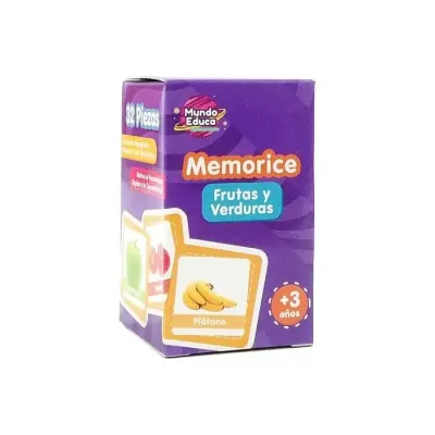 Memorice Frutas Y Verduras Adetec1