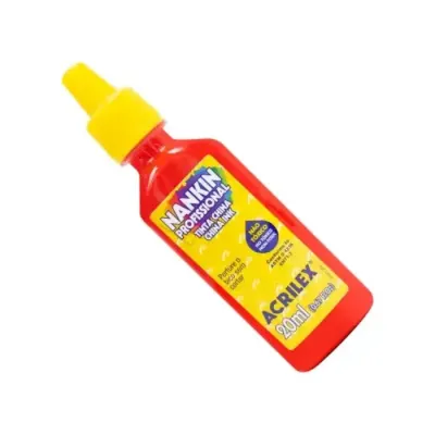 Tinta China Rojo Fuego 20 Ml Acrilex1