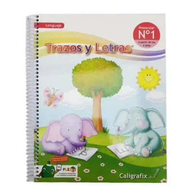 Cuaderno Trazo Y Letra N°1 Caligrafix1